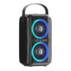 W-KING T9II 60W Bluetooth vezeték nélküli hangszóró (fekete)
