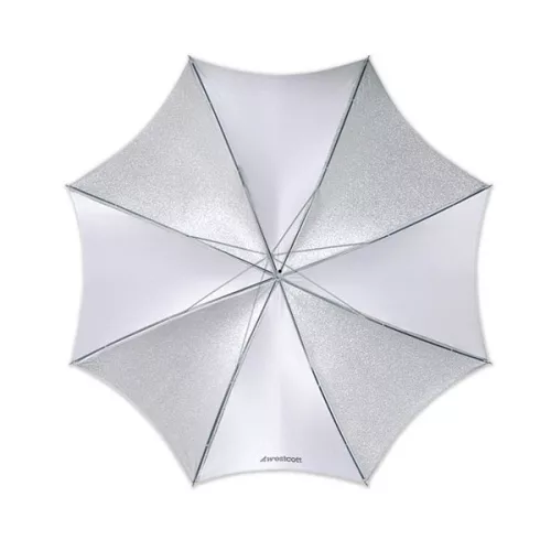 Westcott 43"/109cm puha ezüst összecsukható esernyő