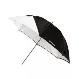   Westcott 32"/81cm optikai fehér szatén esernyő eltávolítható fekete borítással