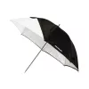 Westcott 45"/114cm optikai fehér szatén esernyő eltávolítható fekete borítással