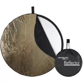   Westcott 5in1 Összecsukható Derítőlap - Fotós Reflektor és Derítő háttérl (50")