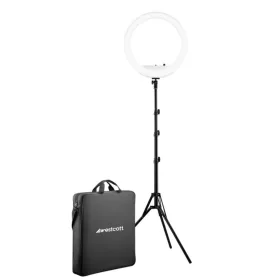   Westcott 18” kétszínű LED gyűrűs lámpa-kit elemekkel és állvánnyal