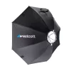 Westcott FJ400 stúdióvaku 1 lámpás hátizsák kit FJ-X3 M univerzális vezeték nélküli kioldóval