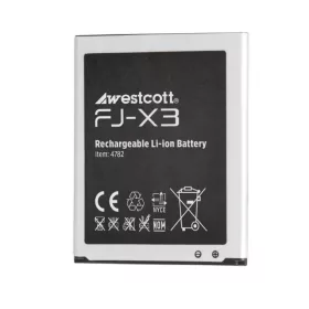 Westcott FJ-X3 lítium-ion akkumulátor