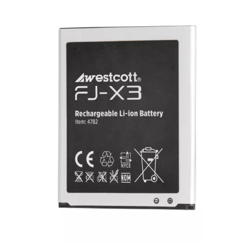 Westcott FJ-X3 lítium-ion akkumulátor