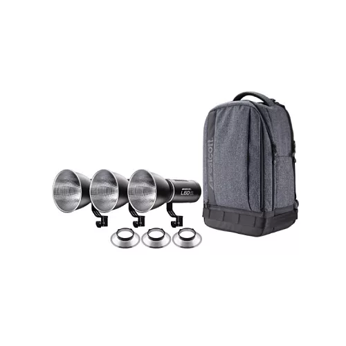 Westcott L60-B Bi-Color COB LED 3 könnyű hátizsák kit