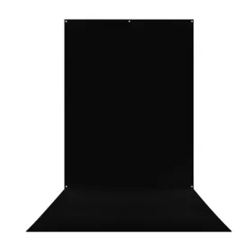   Westcott X-Drop Szövet Háttér - Fotó-Stúdió Háttér - 150cm x 365cm (fekete)