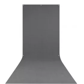   Westcott X-Drop Szövet Háttér - Fotó-Stúdió Háttér - 150cm x 365cm (szürke)