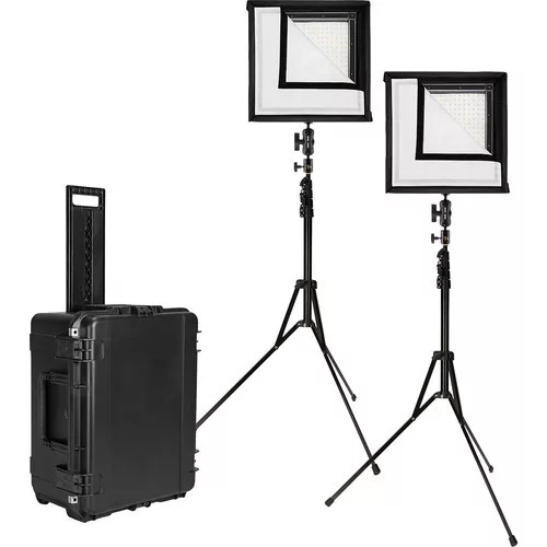 Westcott Flex Bi-Color dupla LED panel szett (30,5x30,5cm) - Cine Studio Kit