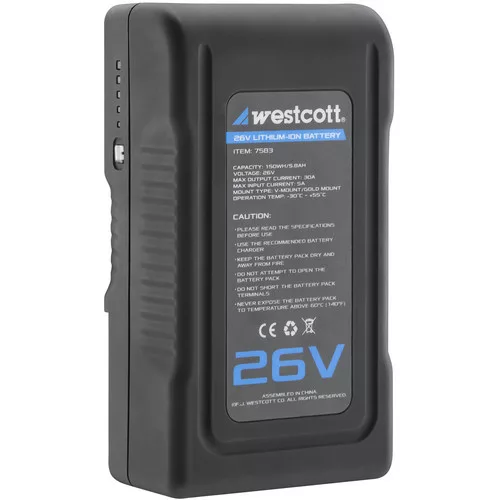Westcott 26V lítium-ion akkumulátor