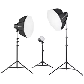   Westcott U60-B bi-color tripla 60W LED videólámpa softbox szett