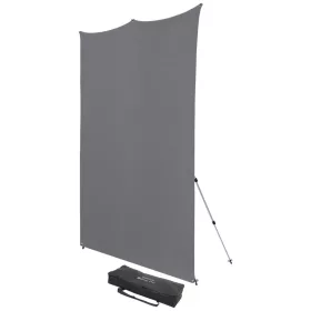   Westcott X-Drop Szövet Háttér Készlet - Fotó-Stúdió Háttér - 240cm x 240cm  (szürke)