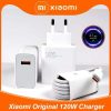 Xiaomi Mi BHR6034EU Travel Utazó Töltő - USB - A - USB - C + töltő kábel - 1m, 120W - Fehér