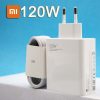 Xiaomi Mi BHR6034EU Travel Utazó Töltő - USB - A - USB - C + töltő kábel - 1m, 120W - Fehér