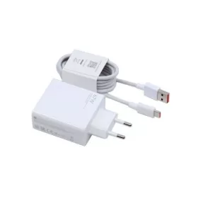   Xiaomi Mi BHR6035EU Travel Utazó Töltő - USB - A - USB - C + töltő kábel - 1m, 67W - Fehér