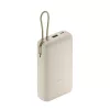 Xiaomi powerbank Integrated kábel 20.000mAh 33W Tan