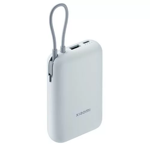 Xiaomi powerbank 10000mAh 22.5W – Integrated Type-C kábel Ice (kék)