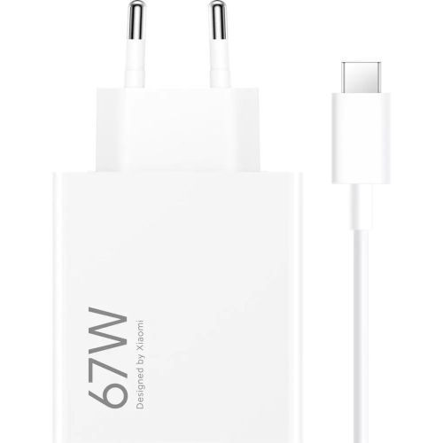 Xiaomi Utazási Töltő HyperCharge Combo Type-A 67W, fehér (EU) BHR9465EU