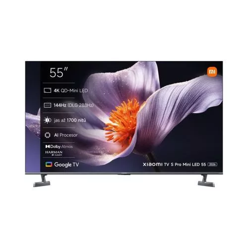 Xiaomi TV S Pro MINI LED 55" UHD 2026 (fekete)