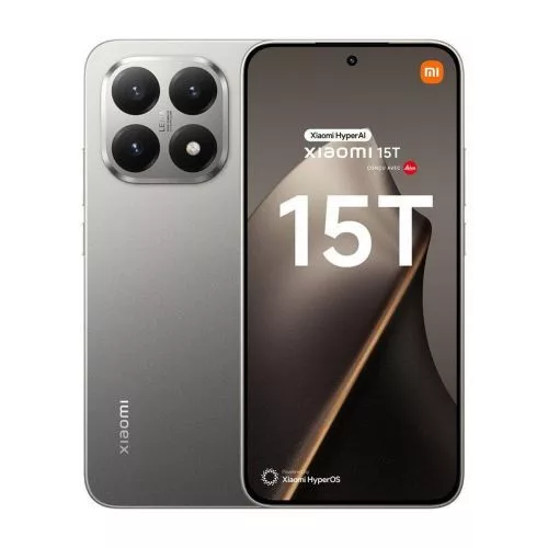 Xiaomi 15T 5G Dual SIM 12GB RAM 512GB töltő nélkül (szürke)