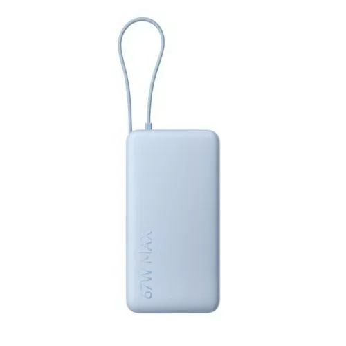 Xiaomi powerbank 20000mAh 67W – Integrated Type-C kábel (kék)