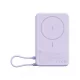 Xiaomi powerbank mágneses 10000mAh – Built-in állvány (lila)