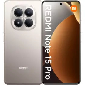   Xiaomi Redmi Note 15 Pro 4G 8GB RAM 256GB töltő nélkül (titán)