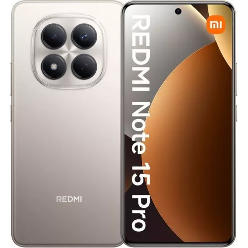 Xiaomi Redmi Note 15 Pro 4G 8GB RAM 256GB töltő nélkül (titán)