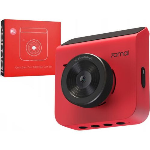 Xiaomi 70mai A400 Red EU Dash Cam - fedélzeti kamera (piros)