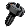 XO BCC03 FM Transmitter Bluetooth, QC 3.0, 2x USB, 18W (fekete)