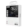 XO BCC03 FM Transmitter Bluetooth, QC 3.0, 2x USB, 18W (fekete)