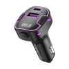 XO BCC12 autós töltő Bluetooth MP3+5V/3.1A 15W (Fekete)