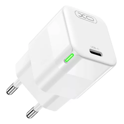 XO 30W USB-C Fali Töltő (Fehér) (CE06)