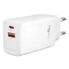XO 65W Fali Töltő USB-C És USB-A Csatlakozó (CE17)