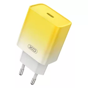 XO USB-C PD30W (Sárga) Fali Töltő (CE18 yellow)