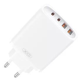XO 45W GaN Fali Töltő, 2x USB-C, 2x USB-A (CE22)