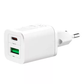 XO 30W (Fehér) Mini Fali Töltő, PD (HN238A)