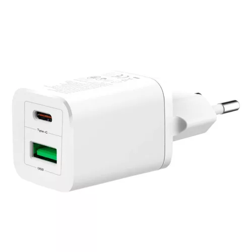 XO 30W (Fehér) Mini Fali Töltő, PD (HN238A)