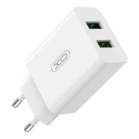 XO 18W (Fehér) Fali Töltő 2x USB-A Csatlakozó (L119)