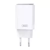 XO USB-C Fali Töltő, 20W PD + 18W QC 3.0 (L90B)