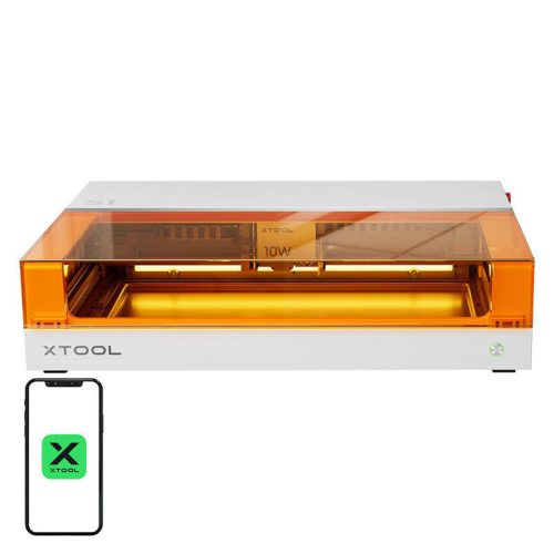 xTool 2in1 lézergravírozó gép xTool S1 40W Allin Kit (Fehér)