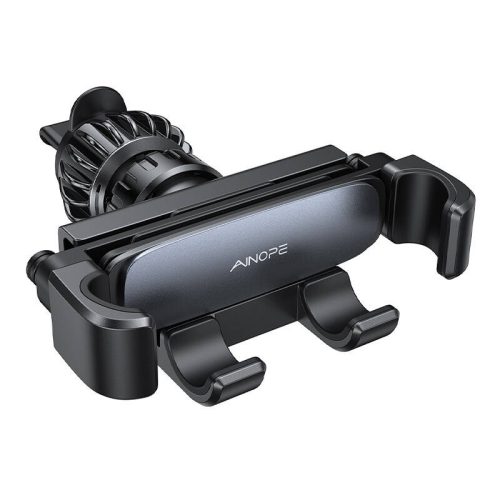 Ainope Gravity Car Mount szellőzőrácsra rögzíthető autós tartó (Fekete)