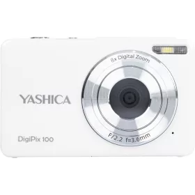   YASHICA DigiPix 100 kompakt digitális fényképezőgép - fehér