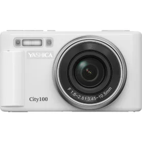   YASHICA City 100 kompakt digitális fényképezőgép - fehér