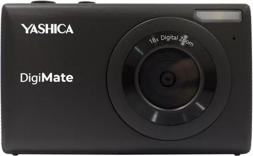 YASHICA DigiMate kompakt digitális fényképezőgép - fekete
