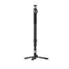 YC Onion PINETA Carbon Fiber Monopod Carbon Fiber hosszabbító csővel, fluid head-el