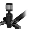 Pineta Karbon Monopod + FH60 Fluid fej -tripod bázis, gyors kioldó