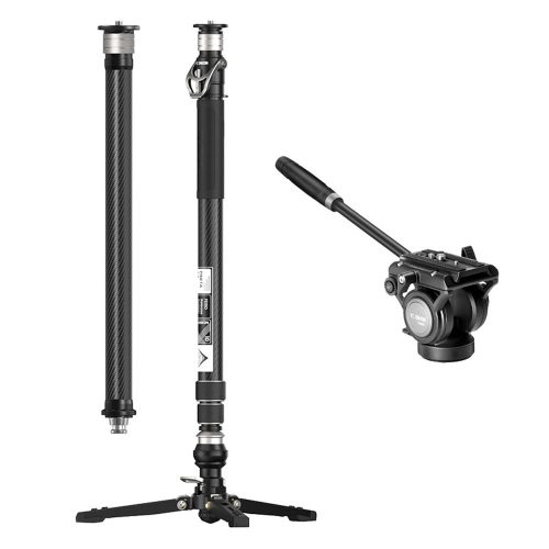 YC Onion Pineta szénszálas monopod 2.0 & FH60 & hosszabbítócső