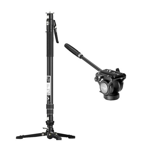 YC Onion Pineta Carbon Fiber Monopod Pro állvány & FH60