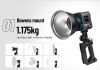 Yongnuo  YNLUX100 Kézi LED Stúdió Videólámpa -100W 3200-5600K 2.4G LED Stúdió Világítás